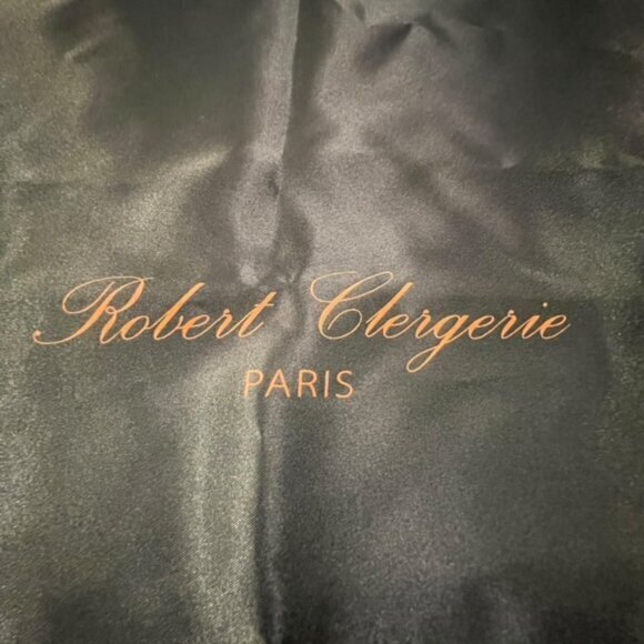 ROBERT CLERGERIE Paris Drawstring Dust Bag Purse Handbag Shoes Storage 23x17.5" - Picture 2 of 9
